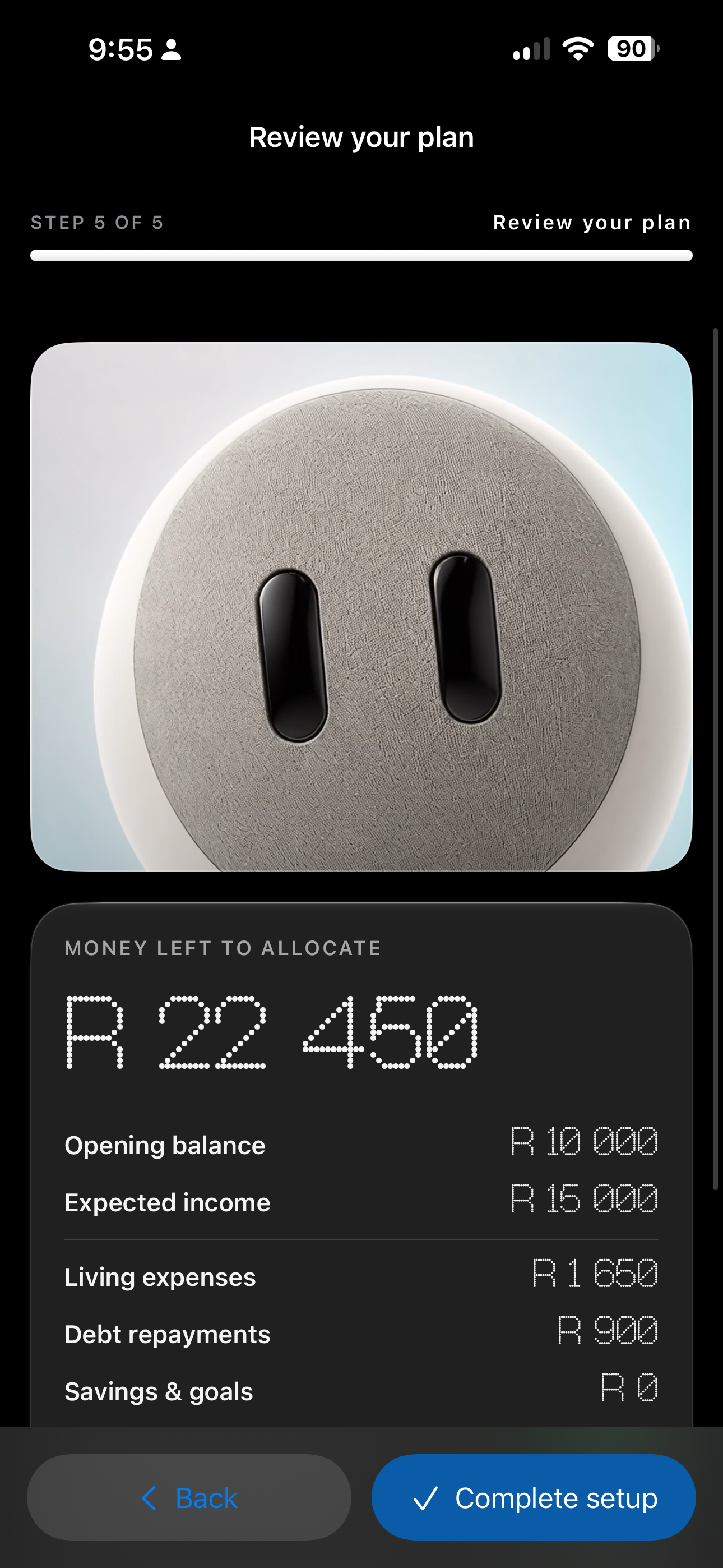 Robobudget app screenshot 4