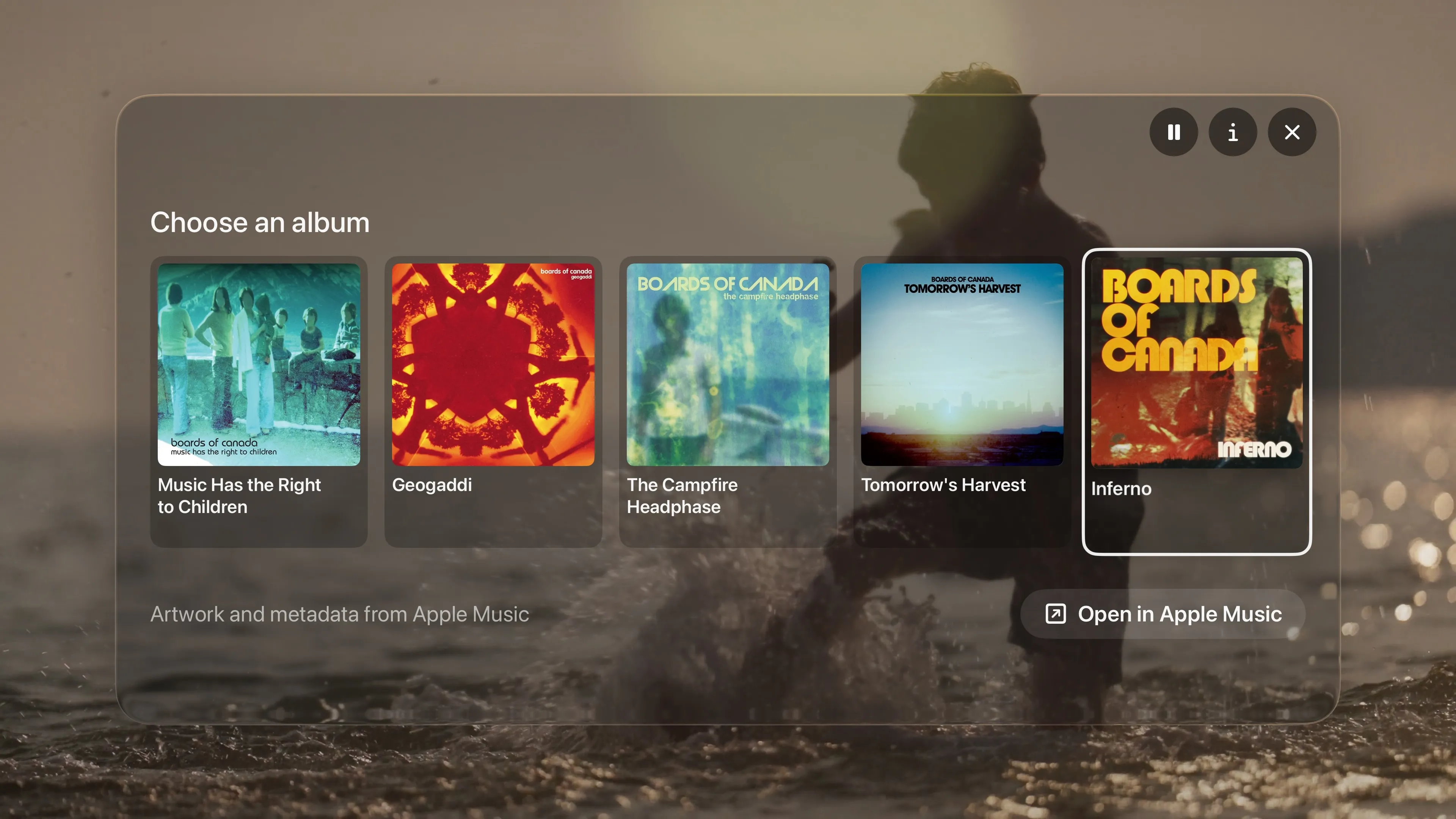 Mabus visual listening room preview
